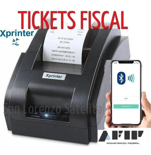 Impresora  Bluetooth Ticket Fiscal  Xprinter 