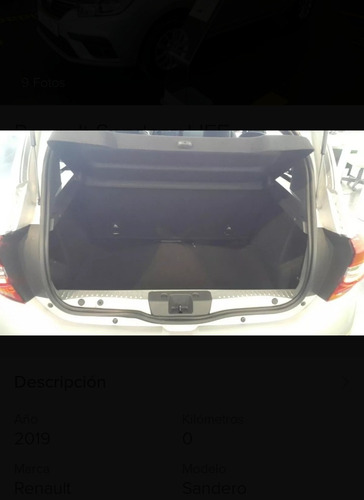 Renault Sandero 1.6 2021 0km Anticipo Y Cuotas Fijas ! W