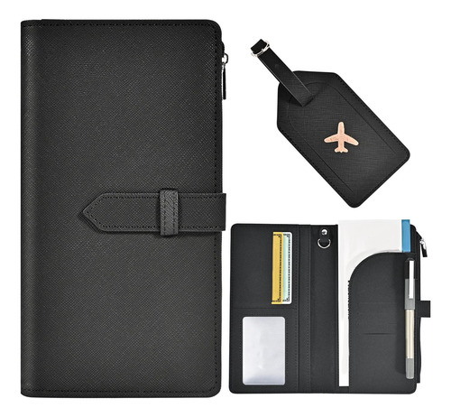 Funda Para Pasaporte, Tarjetero, Accesorios De Viaje Para
