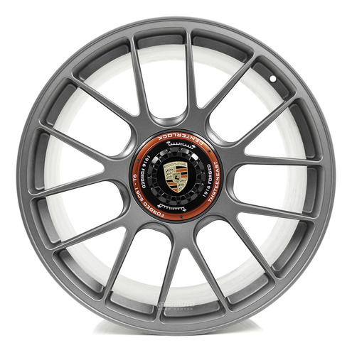 Rodas Porsche 911 Gt2 Rs Forjadas Aro 20 Com 21 5x130 Cor Grafite