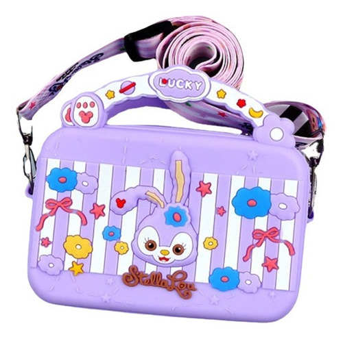 Monedero Bolsa Crossbody Stella Lou Conejo Kawaii Silicona