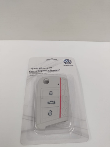 Imagem 3 de 7 de Capa De Silicone Para Chave Canivete Original Volkswagen