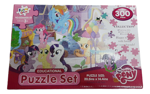 Rompecabezas 300 Pzs, My Little Pony, Puzzle, Divertido