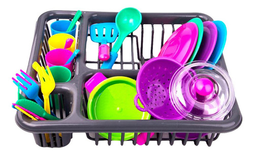 Juego De Juguetes De Vajilla De Cocina