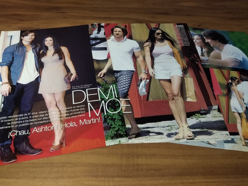 (u128) Demi Moore * Clippings Revista 3 Pgs * 2012