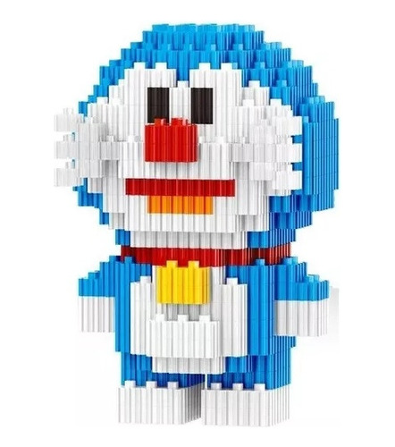 Mini Bloques Para Armar Figura 3d Doraemon