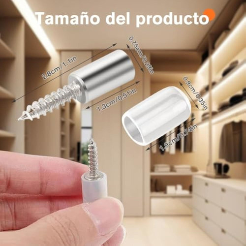 Tornillos Autorroscantes No Perforados Estantes De Armario