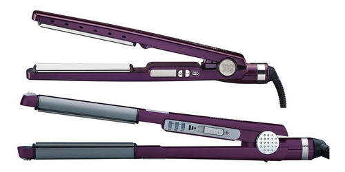 Combo Babyliss Pro Plancha Nano Titanium Purpura