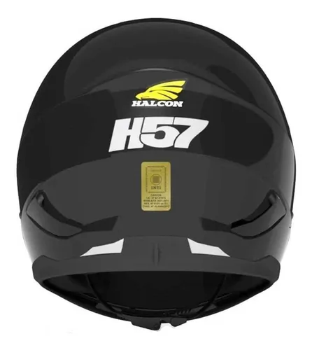 Casco para moto integral Halcon H57 rojo talle S