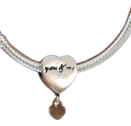 Dije Charms En Plata 925 Modelo Corazon You