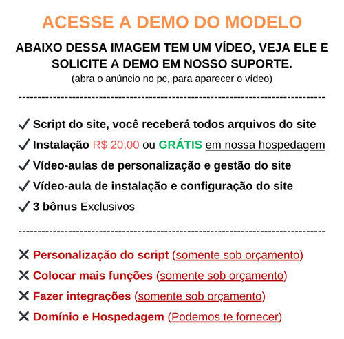 Script Para Empresa De Soluções + Instalação + Brindes