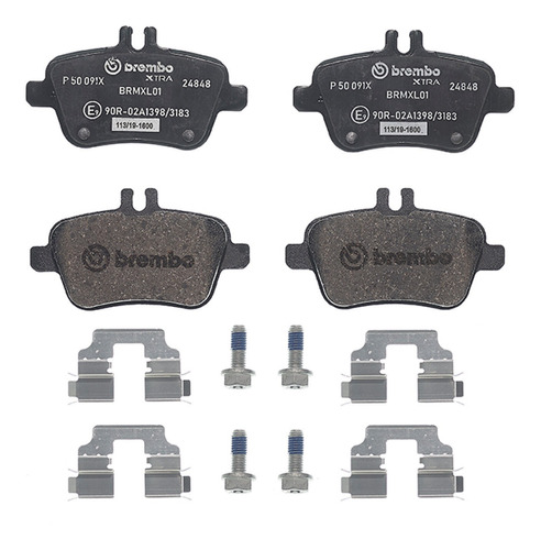 Kit Trasero Balatas Sport Xtra Brembo A180 13/16