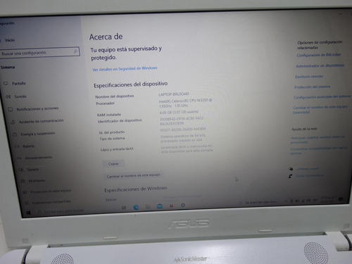 Laptop Asus X441n * Leer Descripcion (Usado)