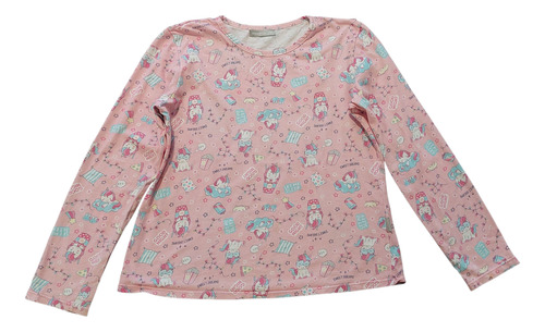 Pijama Niña Mangas Largas Talle Xxl (11-12 Años) Mimo (Usado)