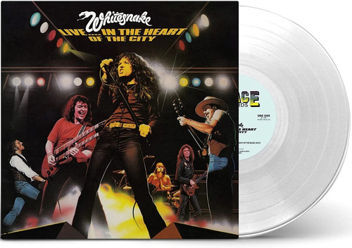 Whitesnake Live In The Heart Of The City Lp White Blue Vinyl