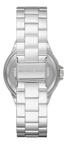 Reloj Michael Kors Lennox Plateado Con Cristales Para Dama