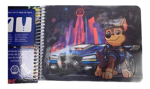 Agua Wow Librito Pintar Coloreo Con Lapiz De Agua Paw Patrol
