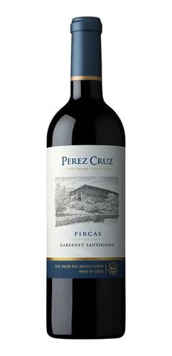 Vinho Perez Cruz Pircas Cabernet Sauvignon 750 Ml Kit 03 Un