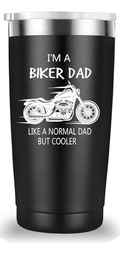 Taza De Viaje Para Papá De Motociclista. Regalos De Motocicl