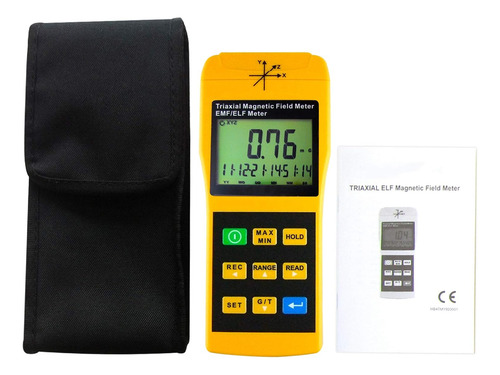 3-axis Gauss Emf Elf Medidor De Detección, Intensidad ...