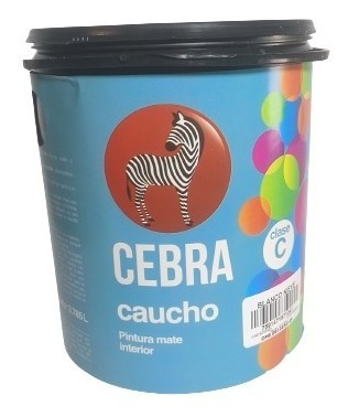 Pintura Caucho Cebra Tipo C Galón