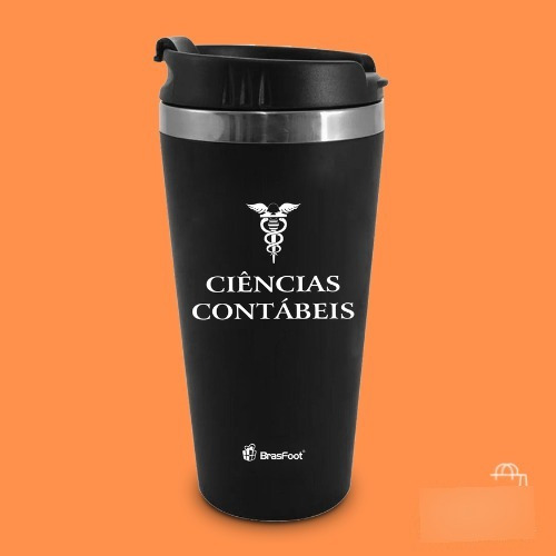 Copo Térmico Emborrachado Curso Ciencias Contabeis Presente