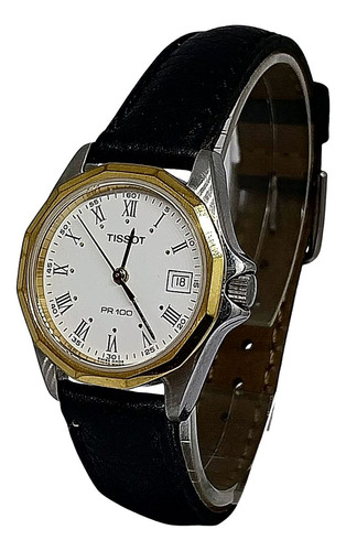 Reloj Tissot Dama Pr100 T25.2.121.13 Malla Cuero Chiarezza