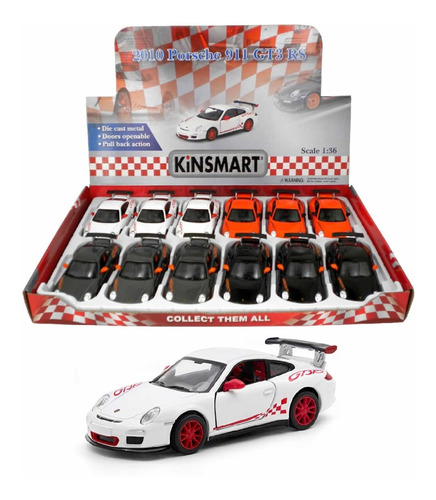 Miniatura Porche 911 Gt 3 2010 Laranja