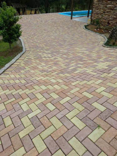 Forma Tijolinho 20x10x6 Ideal Para Pisos E Calçadas - 11 Pç