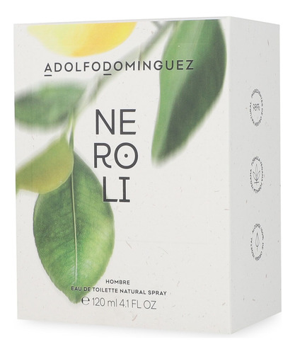Adolfo Dominguez Neroli 120ml Edt Spray - Caballero