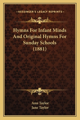 Libro Hymns For Infant Minds And Original Hymns For Sunda...