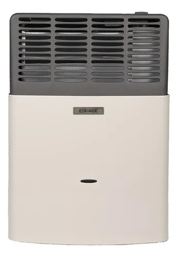 Calefactor A Gas Eskabe Miniconvex 3000 S21 Marfil Clase A sin Salida Color Crema