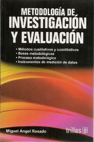 Libro Metodología De Investigación Y Evaluación De Miguel Án