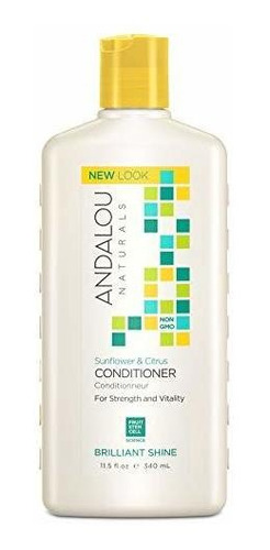 Andalou Naturals Girasol Y Cítricos Shine Acondicionador Bri