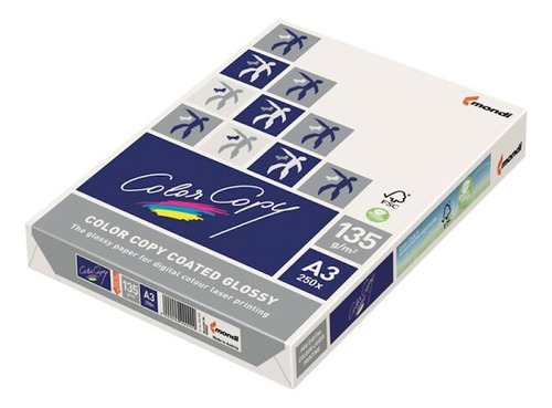 Papel Mondi Laser Copy Coteado A3 135g Serviciopapelero