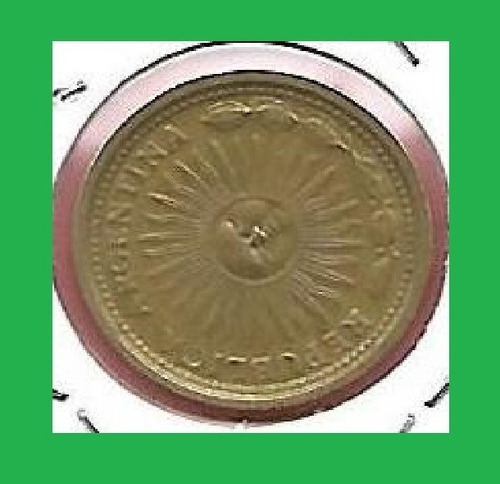 Moneda Argentina Error Giro 1 Peso 1974 Palermo