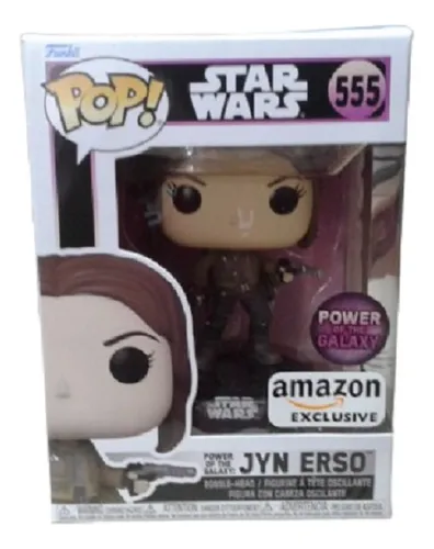 Boneco Funko Pop Star Wars Jyn Erso Amazom Exclusive 555