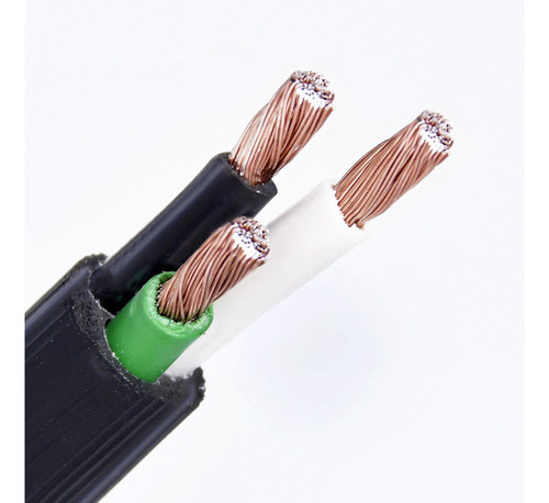 Cable Eléctrico Uso Rudo Cca 3 X 10 100 M Surtek