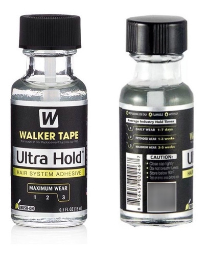 Cola Ultra Hold 15ml C/pincel Capilar Wig Prótese Fulllace