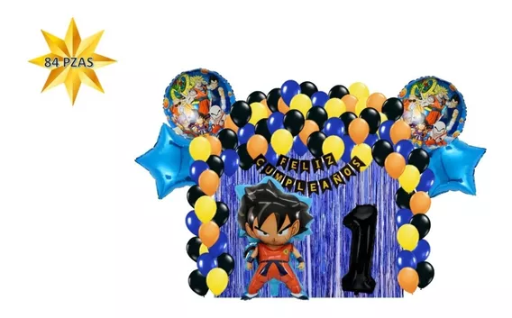 Decoración Fiesta Goku Mejor Precio Marzo 2023|BigGo México