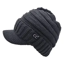 Comprar Gorros Sombreros Y Boinas Grueso Y Suave Gris Talla Única