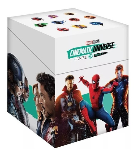 Edición Especial Marvel Fase 3 Parte 1 / 5 Títulos Blu Ray