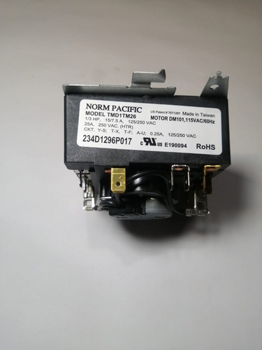 Programador Reloj Timer Secadora Mabe 234d1296p017
