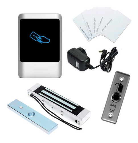 Kit Control Accesos Siccba Metálico Tarjeta Rfid Cerradura