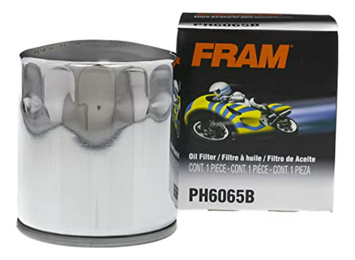 Filtro De Aceite Cromado Fram Ph6065b