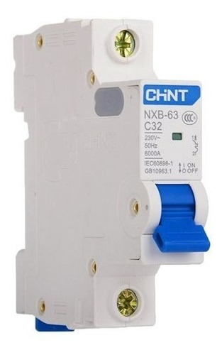 Interruptor 1px20a 10ka Curva C, Certificación Sec, Nxb-63h