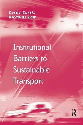 Libro Institutional Barriers To Sustainable Transport - C...