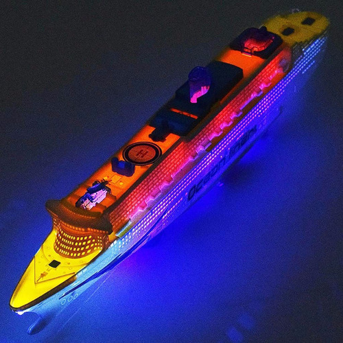 Colorido Transatlántico Para Niños, Barco, Barco T, Led Parp