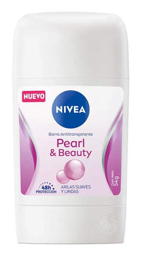 Desodorante Barra Nivea 54 G Pearl & Beauty