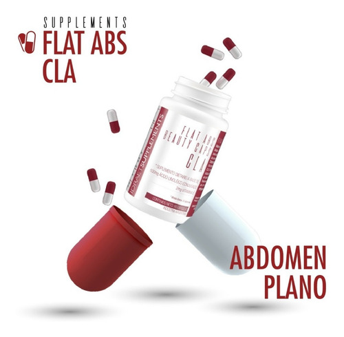 Suplemento Flat Abs 60 Capsulas Reduce Vientre Plano Idraet